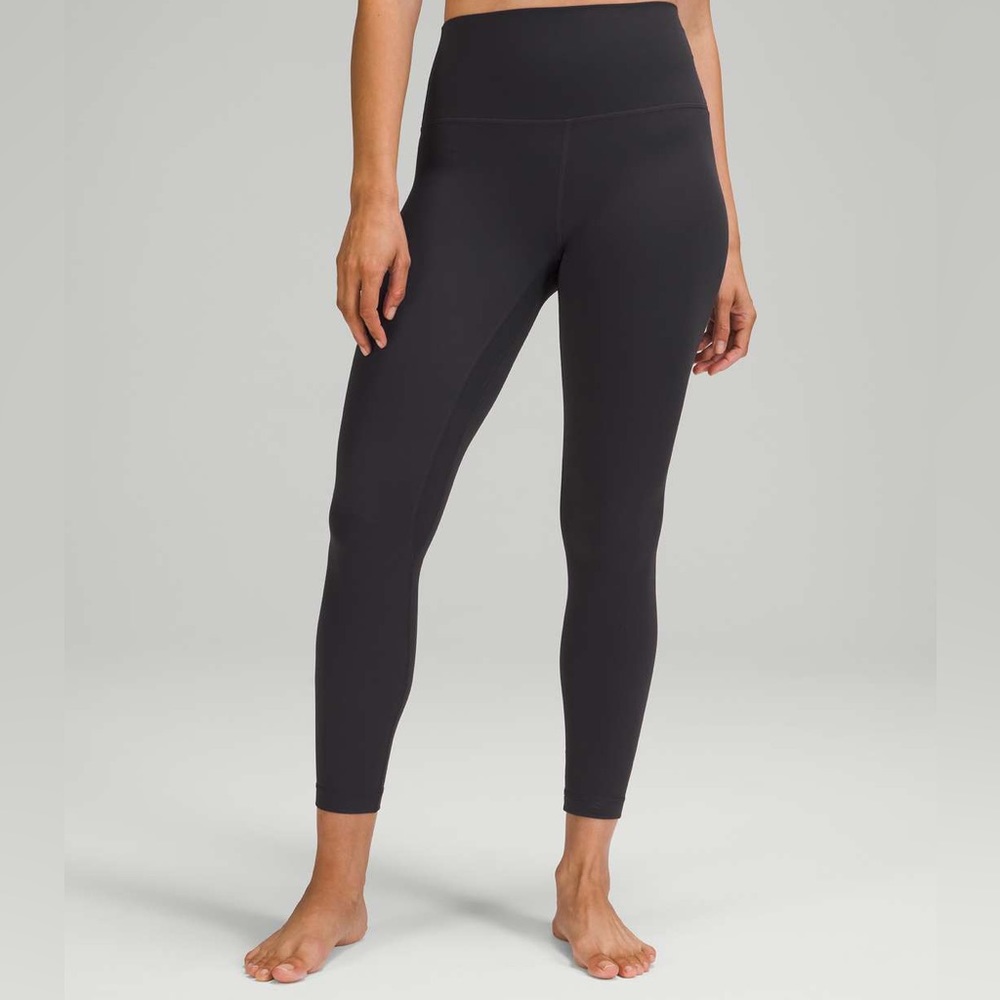 Lululemon Align Black Granite Size 6 Like New